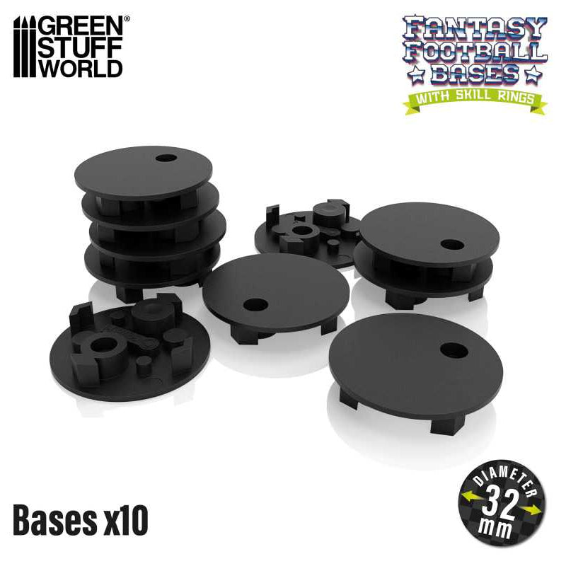 GSW: Bases (Fantasy Football) - 32mm (x10)