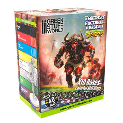 GSW: Bases (Fantasy Football) - 40mm With Skill Rings (x10)