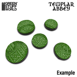 Green Stuff World Rolling Pin: Templar Abbey