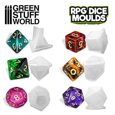 GSW: Tools - RPG Dice Moulds (Silicone)