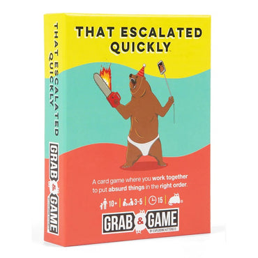 Grab & Game: That Escalated Quickly