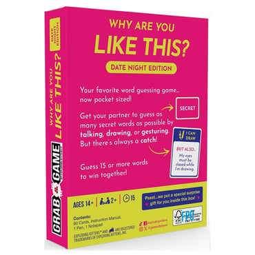 Grab & Game: Why Are You Like This? (Date Night Edition)