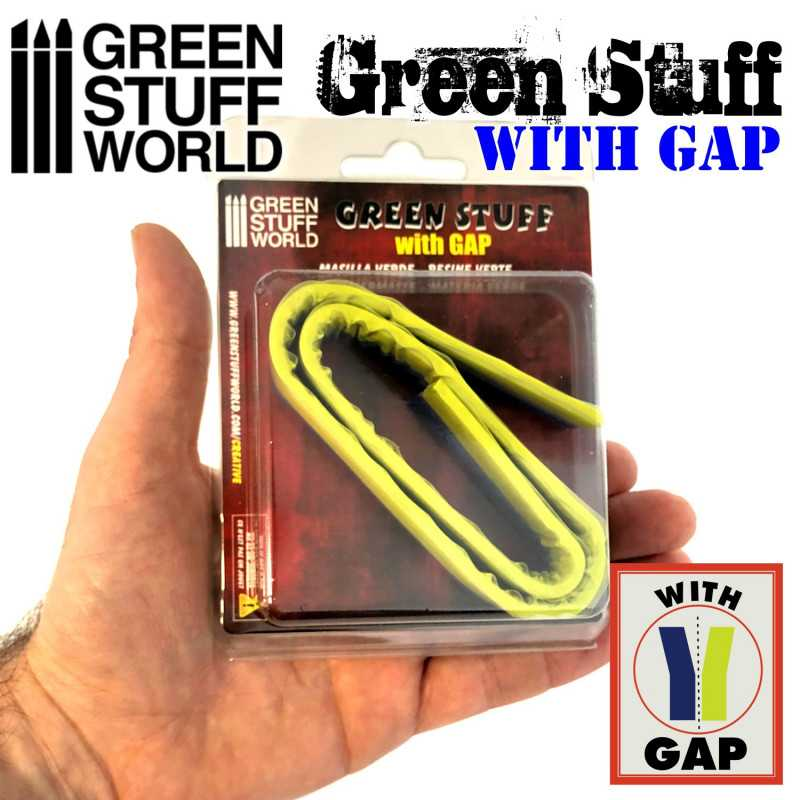 GSW: Kneadatite Green Stuff - 18" (With Gap)