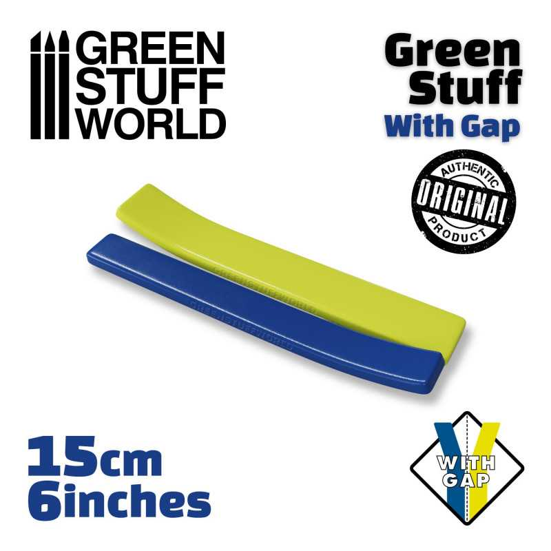 GSW: Kneadatite Green Stuff - 6" (With Gap)