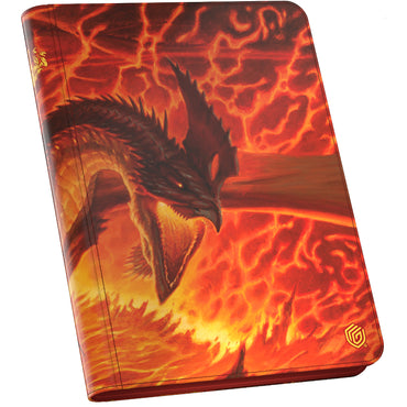 MTG Zipfolio: Tarkir Dragonstorm - Magmatic Hellkite (9 Pocket / Holds 360 / Ultimate Guard)