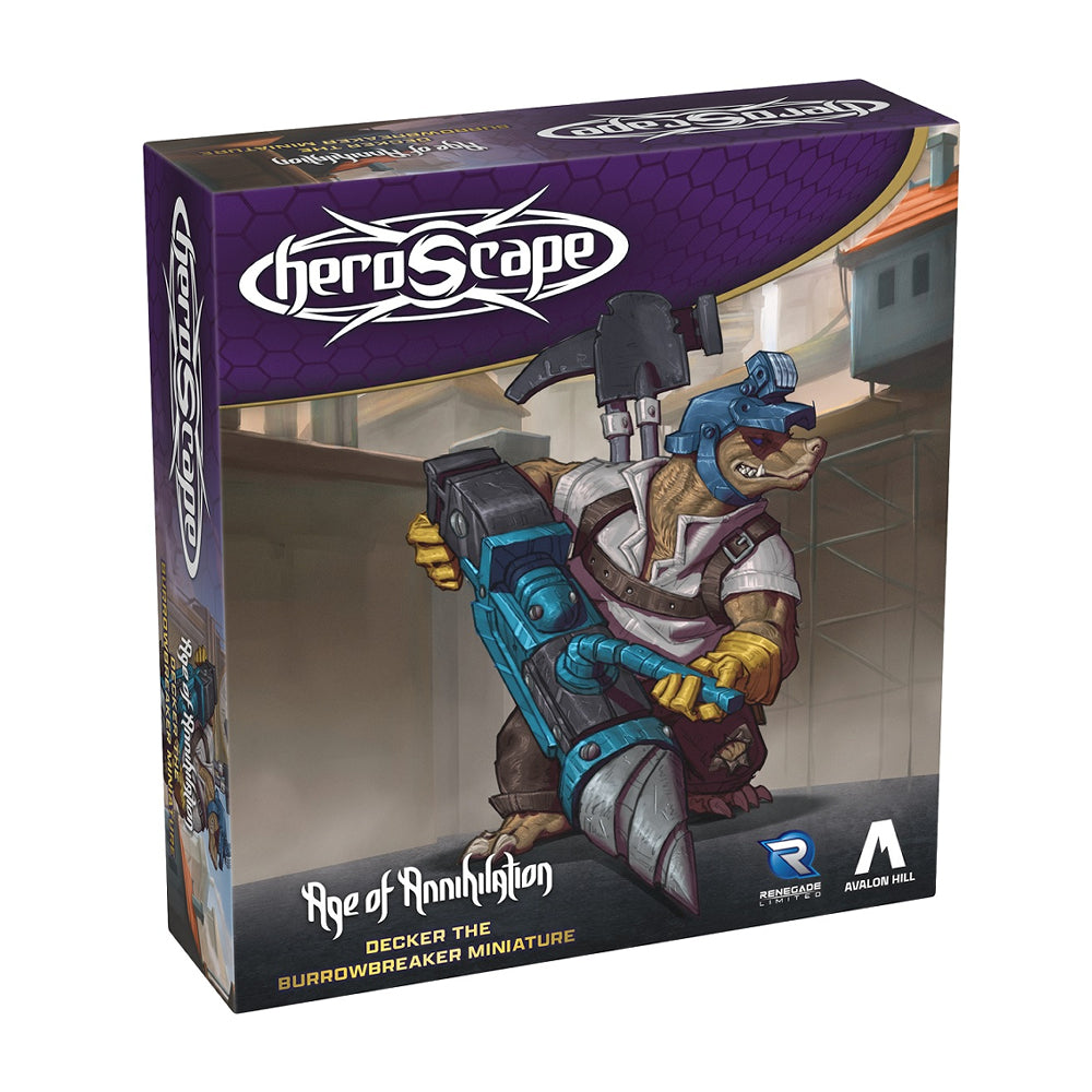 Heroscape: Age of Annihilation - Decker the Burrowbreaker Miniature