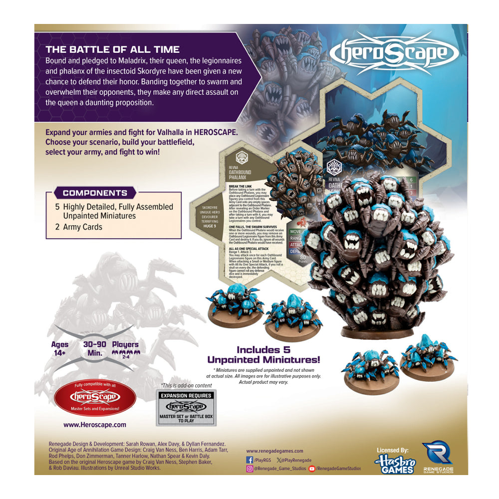 Heroscape: Rising Tide - Oathbound Phalanx and Oathbound Legionnaires