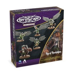 Heroscape: Rising Tide - Wing Commander Tuck Harrigan and Vorid Glide Strikers