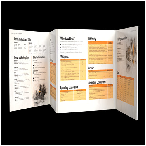 Hunter - The Reckoning: 5E Storyteller Screen & Toolkit