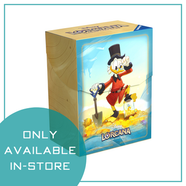 (IN-STORE ONLY) Lorcana: Into the Inklands Deck Box - Scrooge McDuck