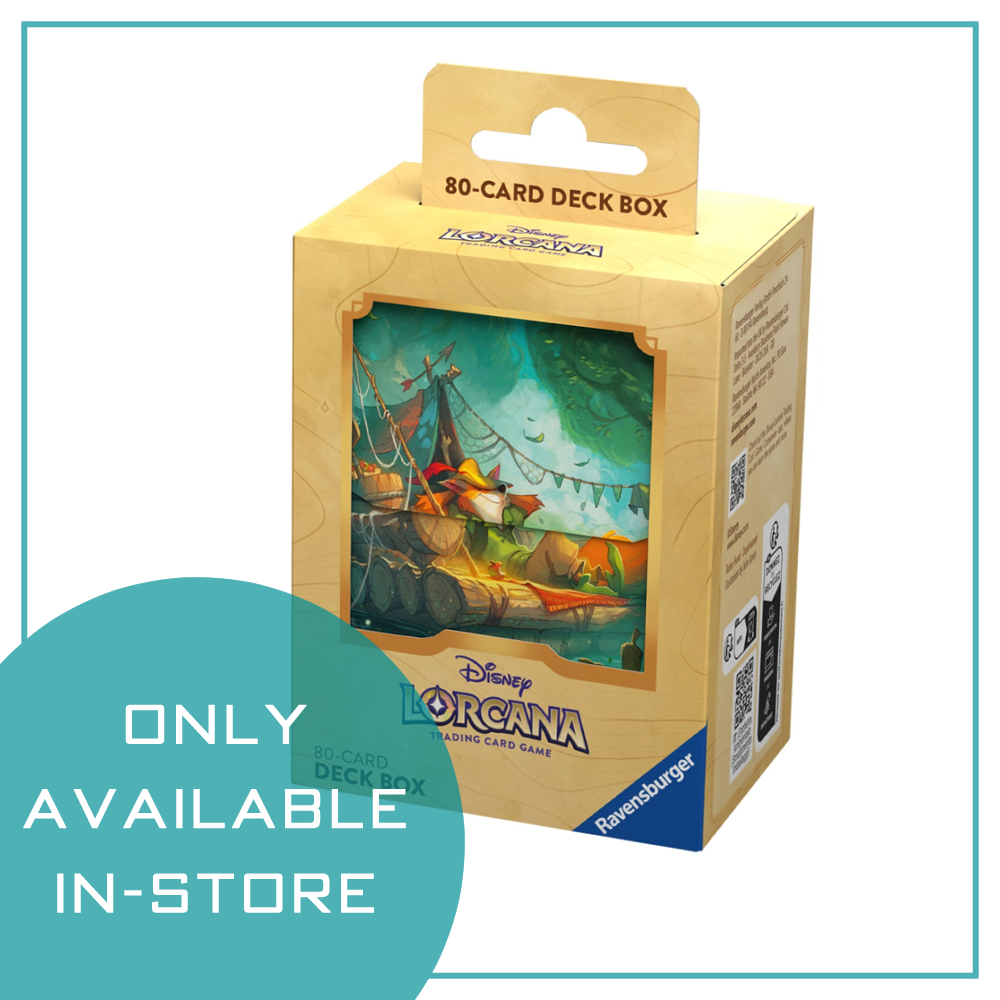 (IN-STORE ONLY) Lorcana: Into the Inklands Deck Box - Robin Hood
