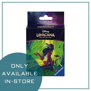 (IN-STORE ONLY) Lorcana Sleeves: Azurite Sea - Scar