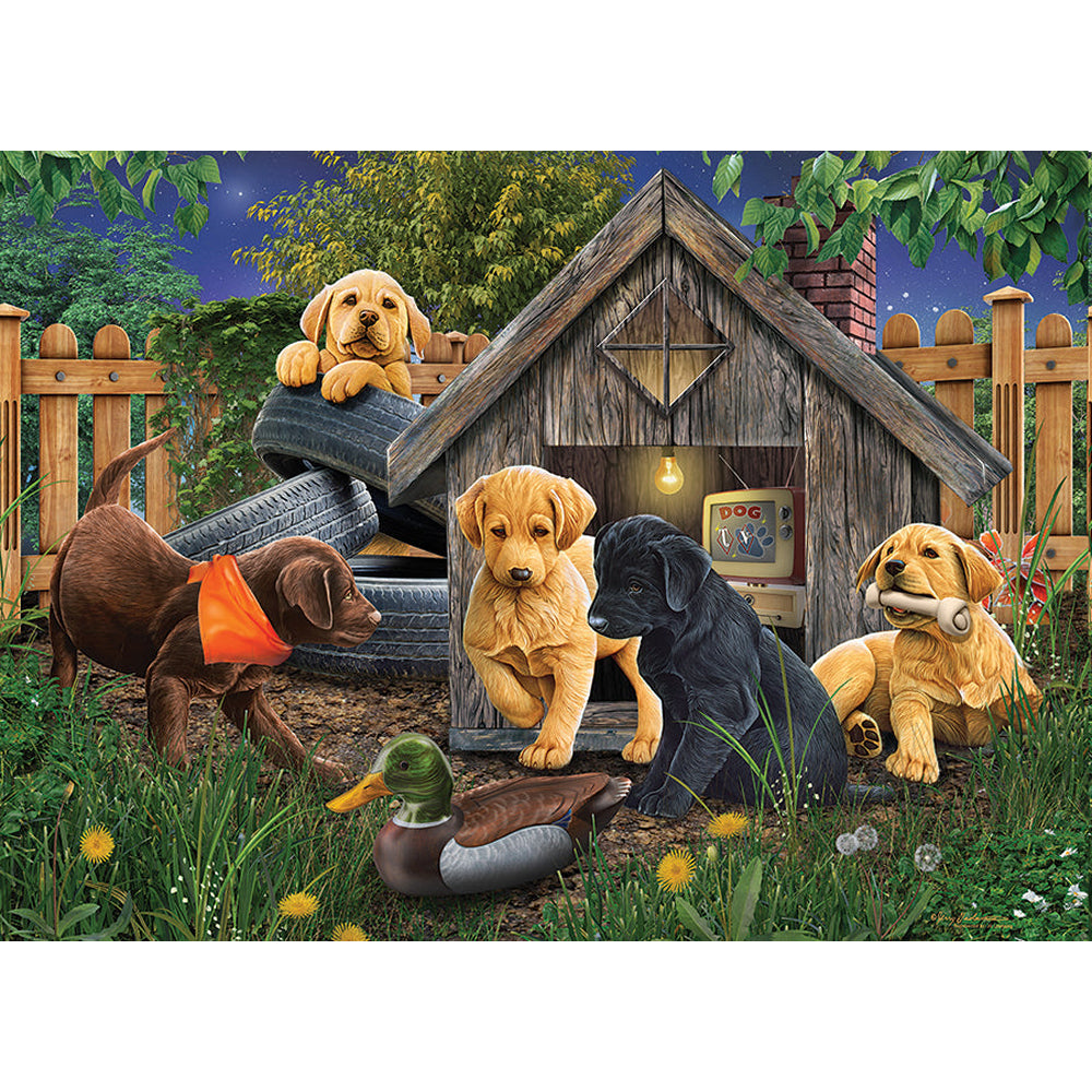 Cobble Hill Puzzles (1000 Pieces): In the Doghouse