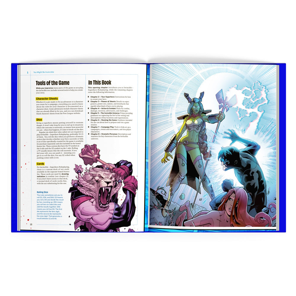 Invincible RPG Core Rulebook (HC)