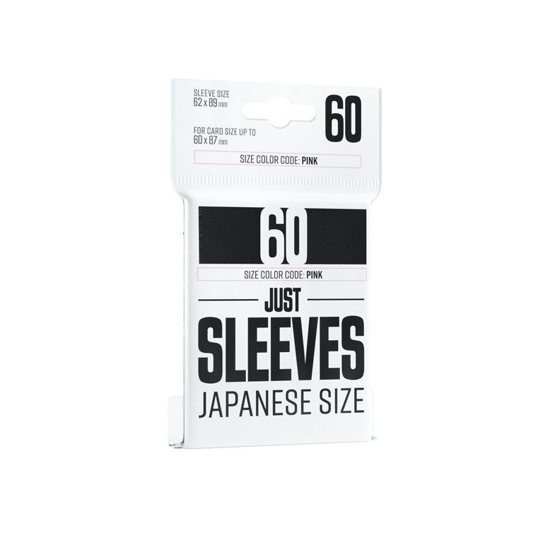 Just Sleeves: Japanese Size - Black (60 Count)
