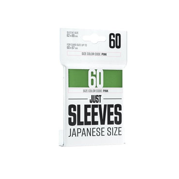 Just Sleeves: Japanese Size Green (60)