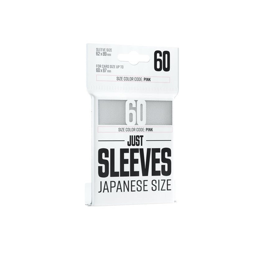 Just Sleeves: Japanese Size - White (60 Count)