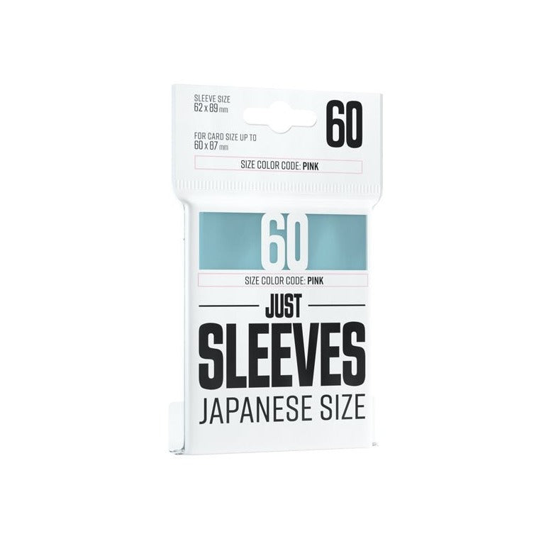 Just Sleeves: Japanese Size - Clear (60 Count)