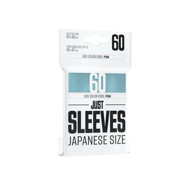 Just Sleeves: Japanese Size Clear (60)