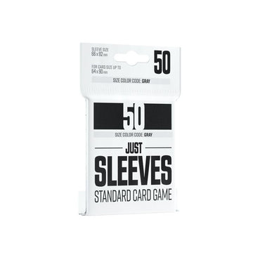 Just Sleeves: Standard  Size Black (50)