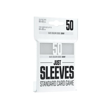 Just Sleeves: Standard  Size White (50)