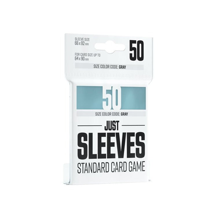 Just Sleeves: Standard  Size Clear (50)