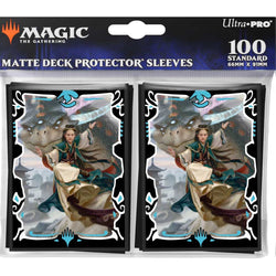 MTG Sleeves: Tarkir Dragonstorm - Jeskai Striker (100 Count / Ultra Pro)