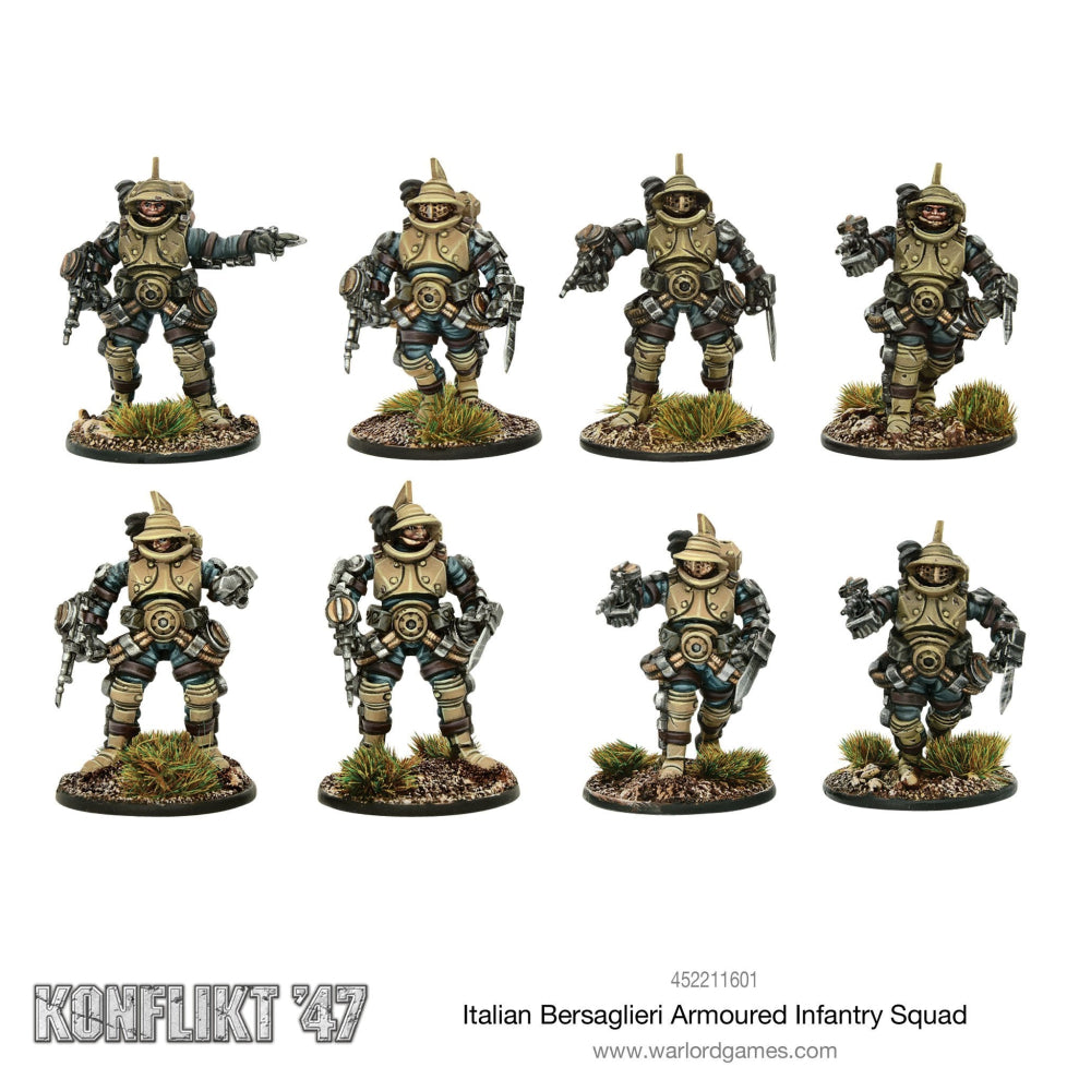 Konflikt '47: Italian Bersaglieri Armoured Infantry Squad