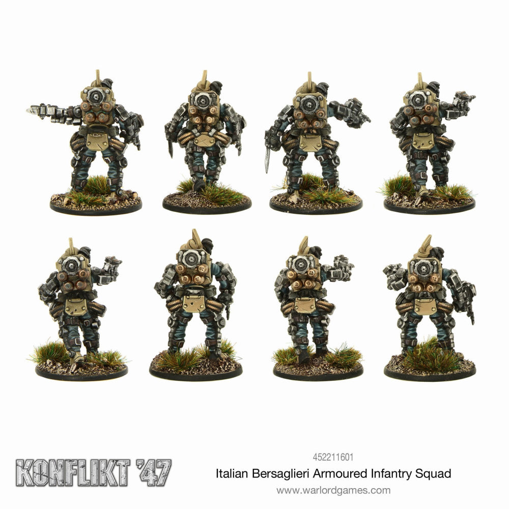 Konflikt '47: Italian Bersaglieri Armoured Infantry Squad