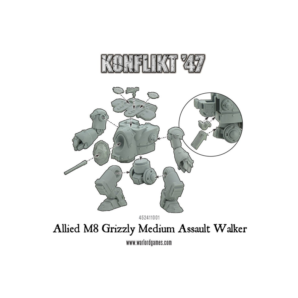 Konflikt '47: Allied M8 Grizzly Medium Assault Walker