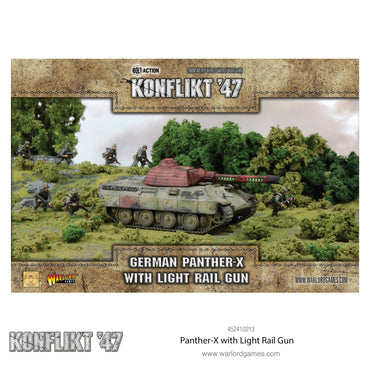 Konflikt '47: German Panther-X With Light Rail Gun