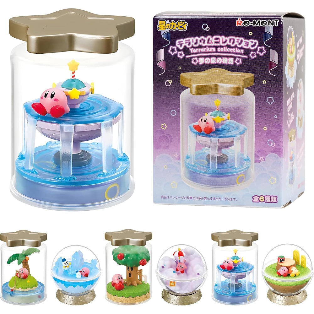 Re-Ment: Kirby Blind Box - The Adventure Of The Fountain Of Dreams Terrarium Collection