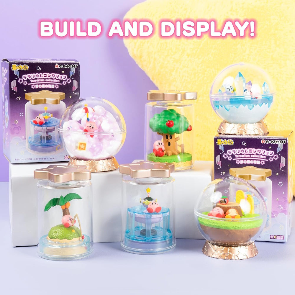 Re-Ment: Kirby Blind Box - The Adventure Of The Fountain Of Dreams Terrarium Collection