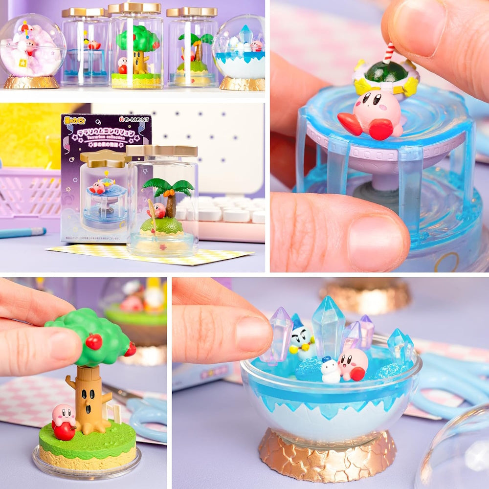 Re-Ment: Kirby Blind Box - The Adventure Of The Fountain Of Dreams Terrarium Collection