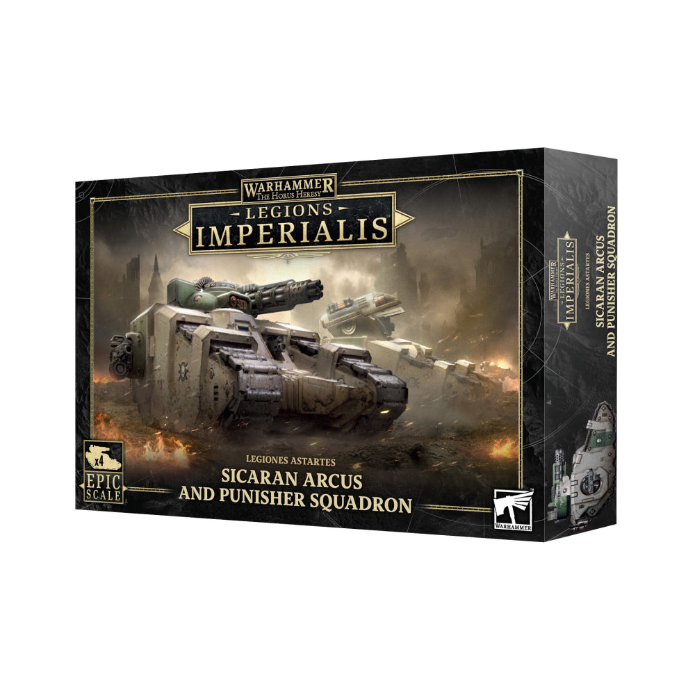 Legiones Astartes: Sicaran Arcus and Punisher Squadron