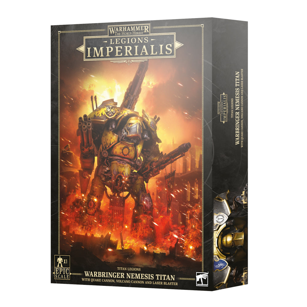 (PREORDER) Legions Imperialis: Warbringer Nemesis Titan With Quake Canon