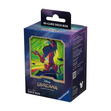 (IN-STORE ONLY) Lorcana Deck Box: Azurite Sea - Scar