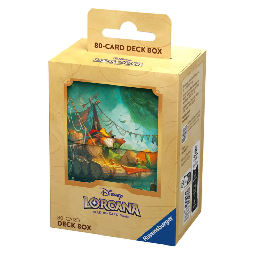 Lorcana: Into the Inklands Deck Box - Robin Hood