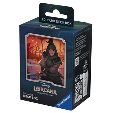 Lorcana: Rise of the Floodborn Deck Box - Mulan