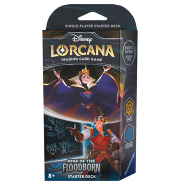 Lorcana: Rise of the Floodborn Starter Deck - Tactical Teamwork (The Queen / Gaston)