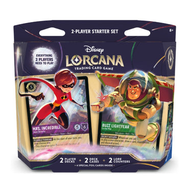 Lorcana: Wilds Unknown 2-Player Starter Set (Elastigirl / Buzz Lightyear)