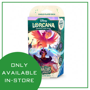 (IN-STORE ONLY) Lorcana: Archazia's Island Starter Deck - Feathered and Feared (Iago / Jafar)