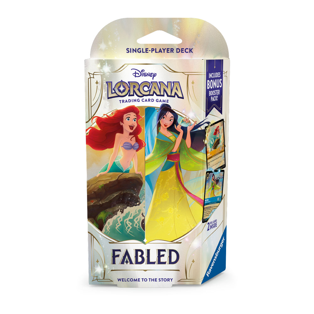 Lorcana: Fabled Starter Deck - Princess Power (Ariel / Mulan)