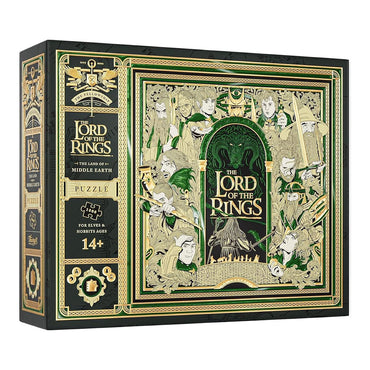 Theory 11 Puzzles (1000 Pieces): The Lord of the Rings - The Land of Middle Earth