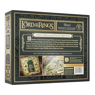 Theory 11 Puzzles (1000 Pieces): The Lord of the Rings - The Land of Middle Earth