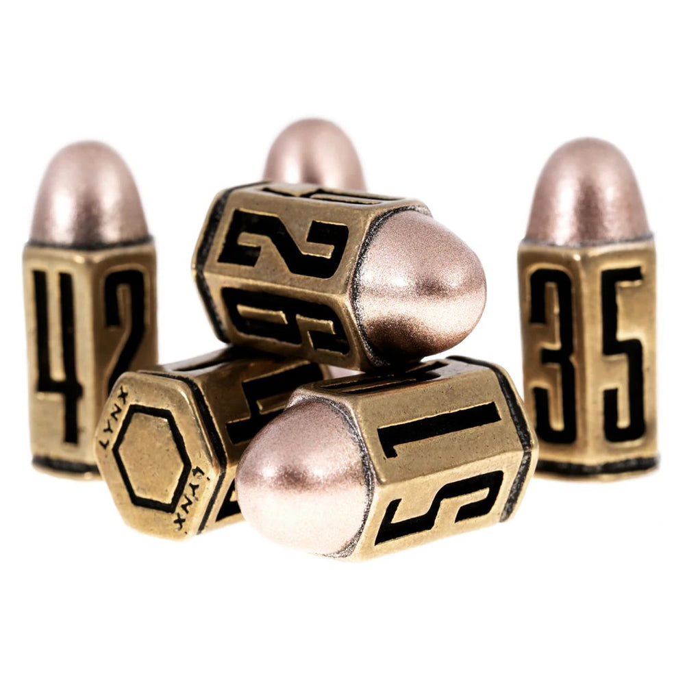 LYNX: 6-Sided Bullet Dice (6 Pack)