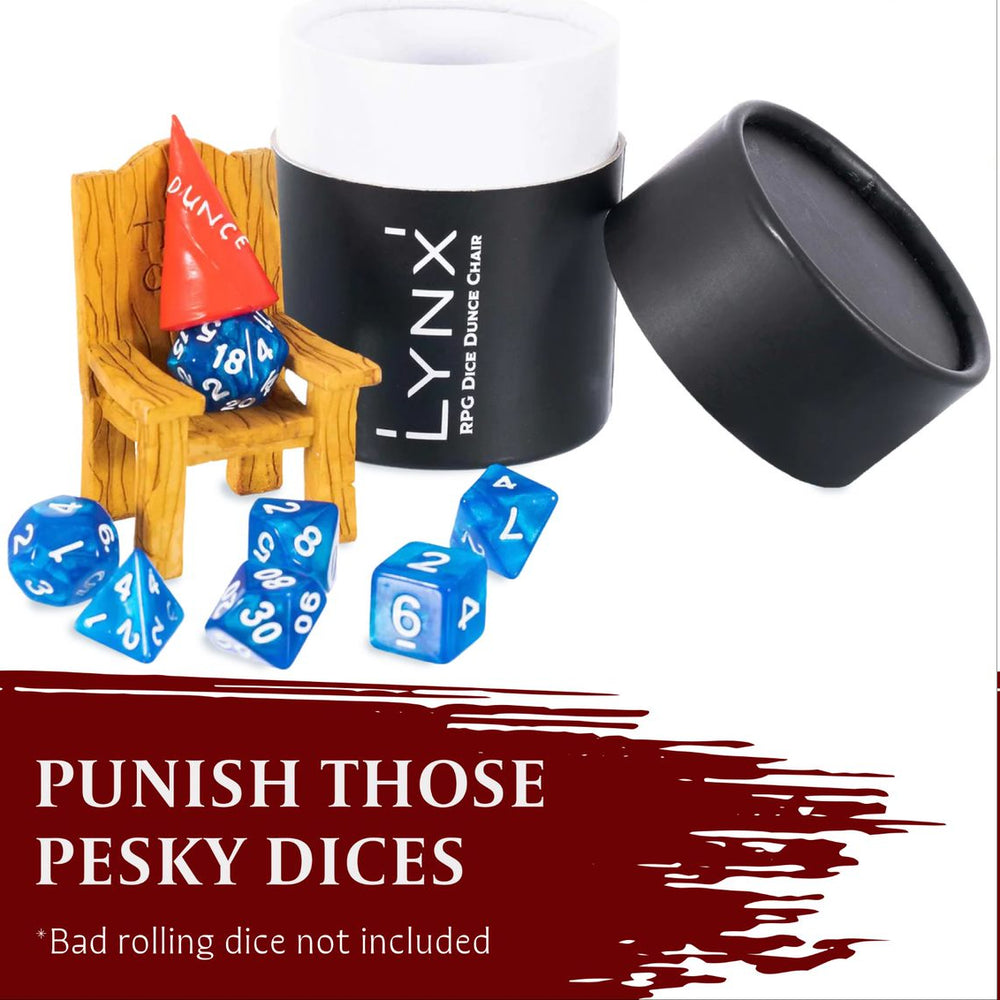 LYNX: RPG Dice Dunce Chair