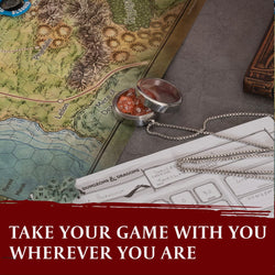 LYNX: Dice Set Locket, Necklace and Keychain