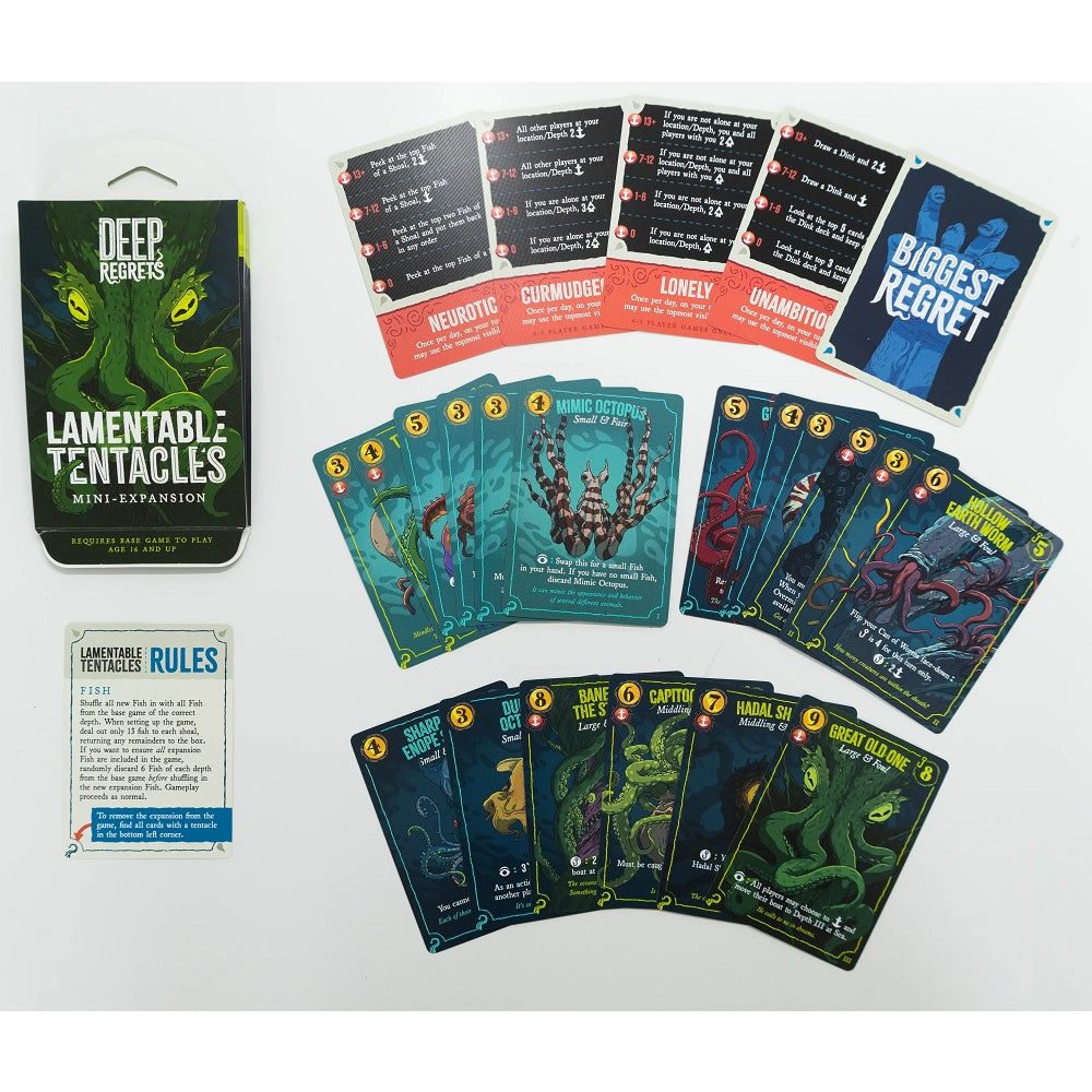 Deep Regrets: Lamentable Tentacles Mini Expansion