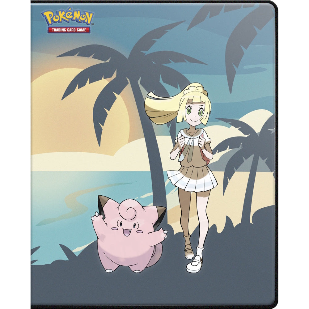 Pokemon Portfolio: Lillie & Clefairy (4 Pocket / Holds 80+ / Ultra PRO)
